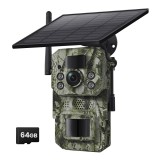Cumpara ieftin Camera de Vanatoare Solara 4G TECHNOVICI, Card 64GB Inclus, Video 1080P, Foto 3MP, Detectie PIR, Vedere Nocturna IR, Audio Bidirectional, IP66