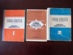 LIMBA ENGLEZA, MANUAL, 3 VOLUME, GEORGIANA GALATEANU FARNOAGA, r2d foto