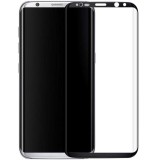 Folie Sticla Curbata Full Glue 5D Neagra Samsung Galaxy S8 Plus, 10H, 0.33mm