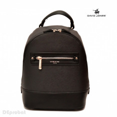 Geanta sport dama originala David Jones 5731-2BLACK - Rucsac David Jones negru foto