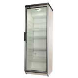 RESIGILAT &ndash; VITRINA PROFESIONALA CU O USA WHIRLPOOL ADN 201/1, 320 l, 5 gratare, Usa sticla, H 173 cm, Alb