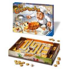 La Cucaracha Ravensburger, joc de societate pentru copii de la 6 ani, editia RO foto