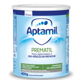 Formula de lapte praf pentru Prematuri, +0 luni, 400 g, Aptamil, Nutricia