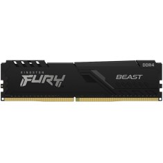 Memorie Desktop Kingston FURY Beast, 8GB, DIMM, DDR4, 3200 MHz, CL16 foto