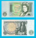 Marea Britanie (p#377) 1 Pound 1981 UNC &#039;Newton&#039; serie: DX19 838645
