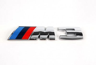 Emblema Spate M3 Crom Oe Bmw Seria 3 E92 2005-2013 51148041901 foto