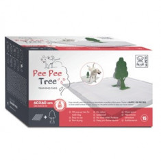 Covorase absorbante de antrenament M-PETS PEE PEE TREE pentru caini, 60 x 60 cm, 15 buc AnimaPet MegaFood