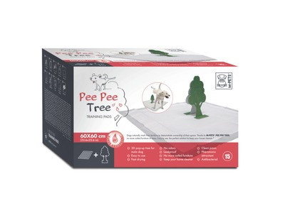 Covorase absorbante de antrenament M-PETS PEE PEE TREE pentru caini, 60 x 60 cm, 15 buc AnimaPet MegaFood