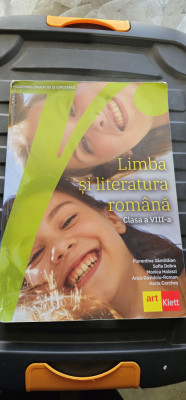 LIMBA SI LITERATURA ROMANA CLASA A VIII A SAMIHAIAN DOBRA HALASZI ROMAN CORCHES foto