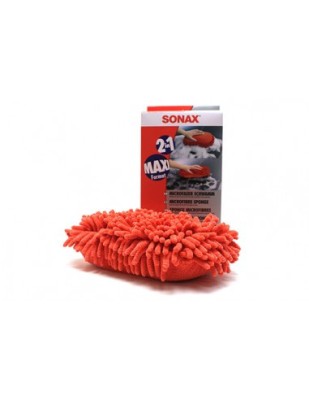 Burete mare 2 in 1 din microfibra Sonax Microfibre Sponge foto