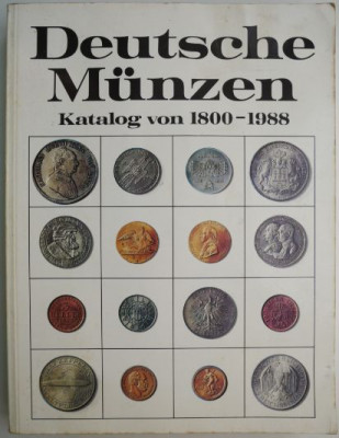 Deutsche Munzen Katalog von 1800 bis 1988 &amp;ndash; Paul Arnold foto