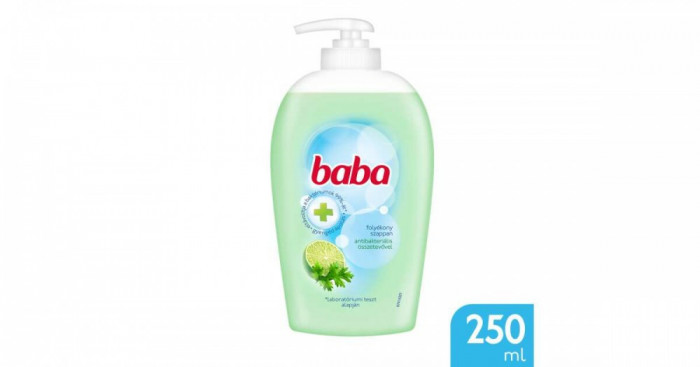 Baba Foly&eacute;kony Szappan Antibakteri&aacute;lis Lime 250ml