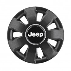 Set 4 Capace Roti pentru Jeep, model Ares Black, R16