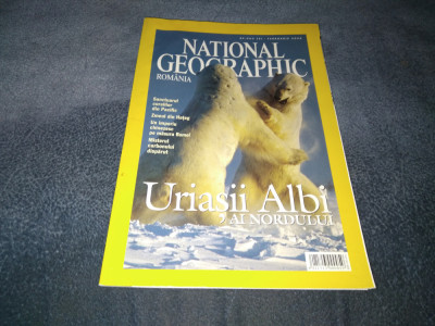 REVISTA NATIONAL GEOGRAPHIC FEBRUARIE 2004 foto