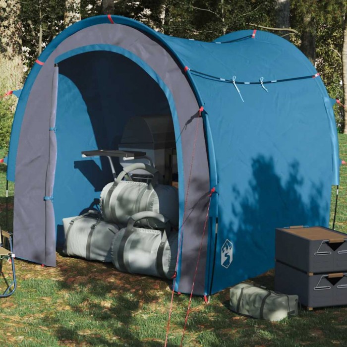 vidaXL Cort de depozitare, albastru, 204x183x178 cm, tafta 185T