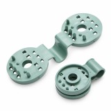 Set 20 cleme clips rotunde fixare plasa de umbrire Breckner Germany