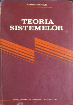 TEORIA SISTEMELOR. SISTEME NELINIARE-CONSTANTIN BELEA-227299 foto