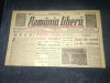ZIARUL ROMANIA LIBERA 10 OCTOMBRIE 1945