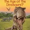 What Was the Age of the Dinosaurs?