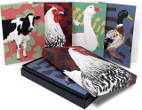 Set de 12 felicitari Leslie Gerry, carton, multicolor, 14,8 x 10,5 cm