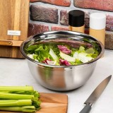 Bol Inox 24cm Kinghoff - Vas Bucatarie, Salata, Preparare Aluat, Profesional, Durabil