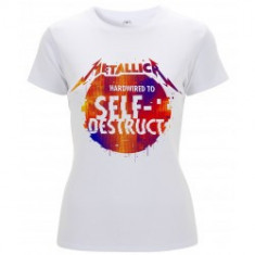 Tricou Dama Metallica: Glitch Ball foto