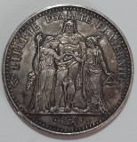 10 Franci 1967, Hercule, Argint.