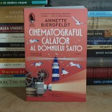 ANNETTE BJERGFELDT - CINEMATOGRAFUL CALATOR AL DOMNULUI SAITO ( ROMAN ) , HUMANITAS , 2025 *