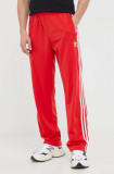 adidas Originals pantaloni de trening culoarea roșu, cu model IJ7057