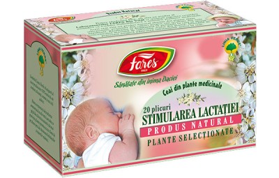 Ceai Stimularea Lactatiei Fares 20dz foto