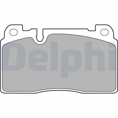 Delphi set placute frana, frana disc foto