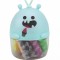 Miniset de modelaj cu 10 culori de plastilina usoara monstruleti bleu