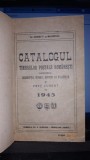 CATALOGUL TIMBRELOR POSTALE ROMANESTI CUPRINZAND DESCRIPTII , ISTORIC , NOTIUNI DE FILATELIE SI PRET CURENT PE 1945 de GEORGE P. de MACAROVICI , APARU