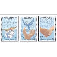 Isle of Man 1986 - Craciun, serie neuzata