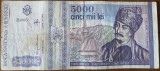 5000 lei 1993, Rom&acirc;nia