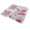 Set 3 Covorase baie Faccia Rectangular, 60 x 100 cm, 50 x 60 cm, Antiderapant, Multicolor