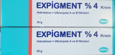 Tretinoin Hidrochinona 4% Expigment Pete Melasma Cicatrici foto