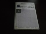 MATEMATICA MANUAL PENTRU CLASA A V-A-C.P. POPOVICI, I.C. LIGOR, I.G. BORCA,1991 Ed. Cartonata