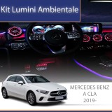 Kit lumini ambientale Mercedes A W177 si CLA W118, control telefon/original
