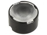 Lentilă LED rotundă neagră PMMA 24-32&deg;
