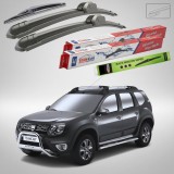 Cumpara ieftin Ștergătoare Dacia Duster I (2014&ndash;2017) Flat | Set Complet &ndash; TeamCar&reg;