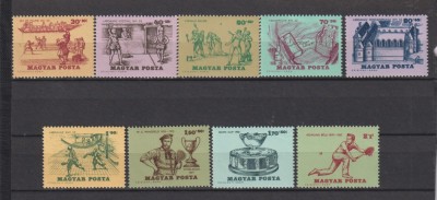 UNGARIA 1965 MI. 2127-2135 MNH foto