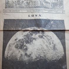 ziarul stiintelor si al calatoriilor 27 februarie 1923-fotografie cu luna