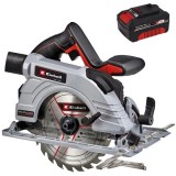 Einhell TE-CS 18/190 Li BL SE PXC - Fierastrau circular 190x20 mm + Acumulator Li-Ion 18 V 4 Ah