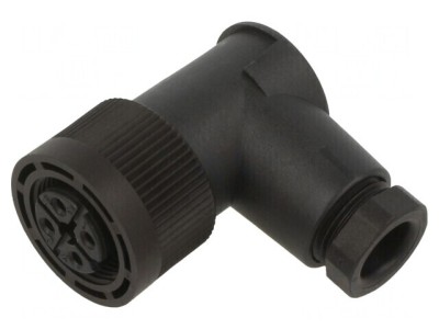 Conector M18 Mamă 250V 5A IP67 4 PIN 16AWG foto