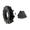Cauciuc + camera roata motocultor 5.00 x 12, Ronex