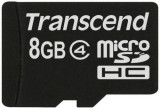 Card de memorie Transcend microSDHC, 8GB, Clasa 4
