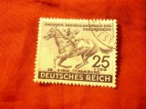 Serie 1val.Germania 1942-Deutsches Reich - Concurs calarie - Panglica Albastra