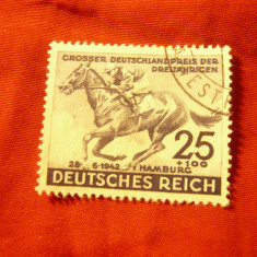 Serie 1val.Germania 1942-Deutsches Reich - Concurs calarie - Panglica Albastra