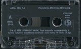 Ada Milea - Republica Mioritică Rom&acirc;nia, Caseta audio, fara coperti